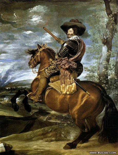 unknow artist The Count-Duke of Olivares on Horseback 1634 china oil painting image